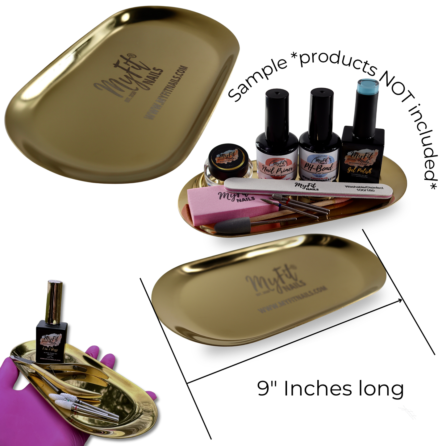 Gold Tray - Two Sizes Available