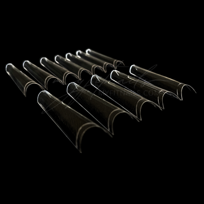 Nail Tips - Coffin - Extra Extra Long (C-Curved)