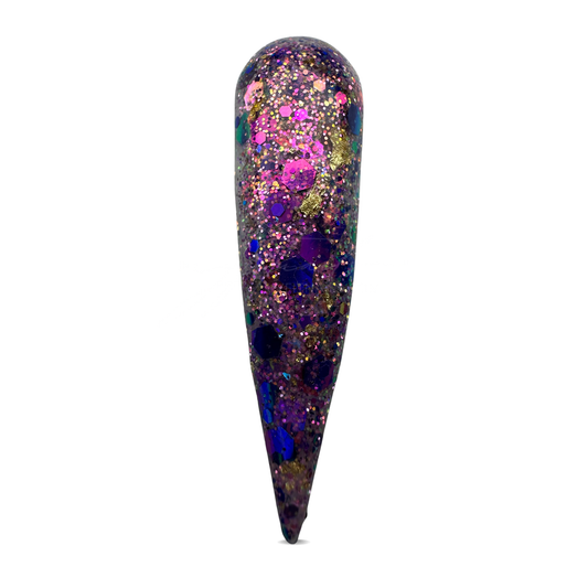 Acrylic System - Purple Diamonds - Pre-Mix
