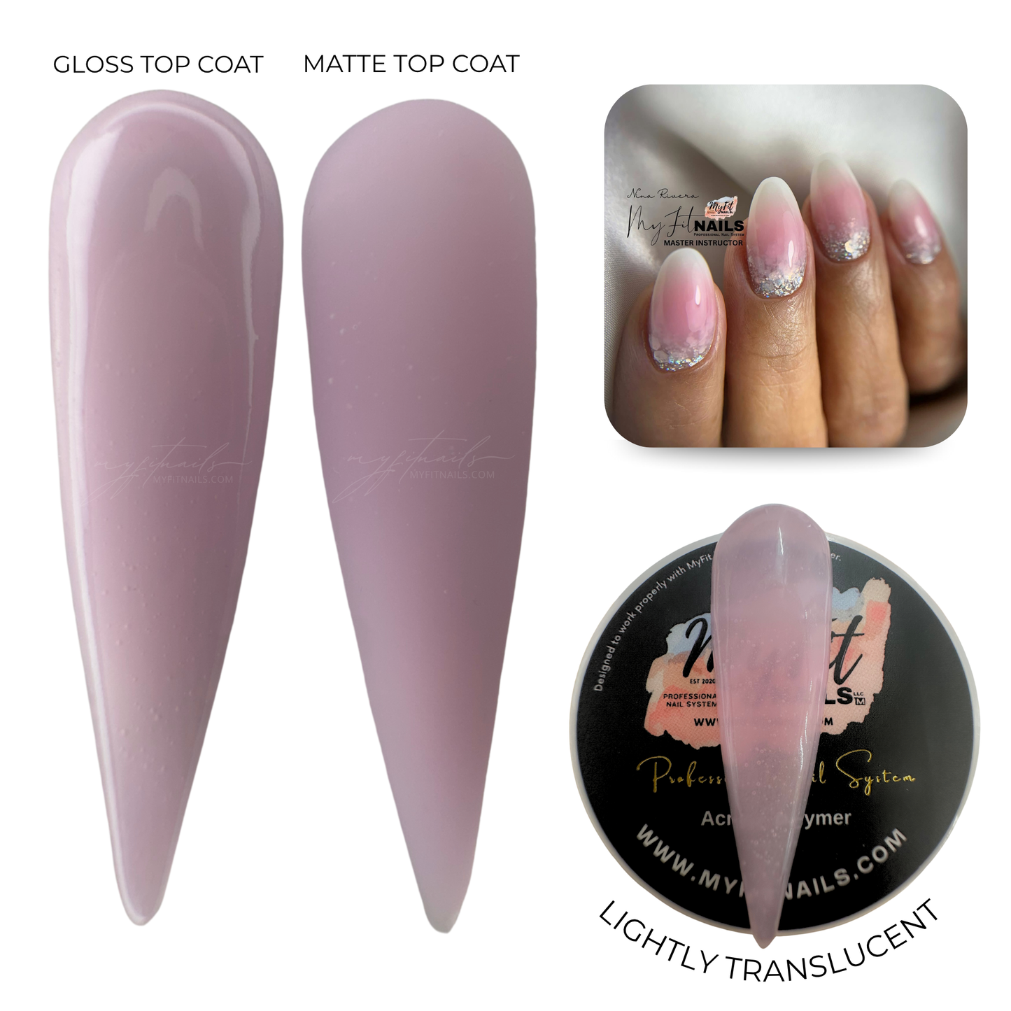 Acrylic System - Light Pink