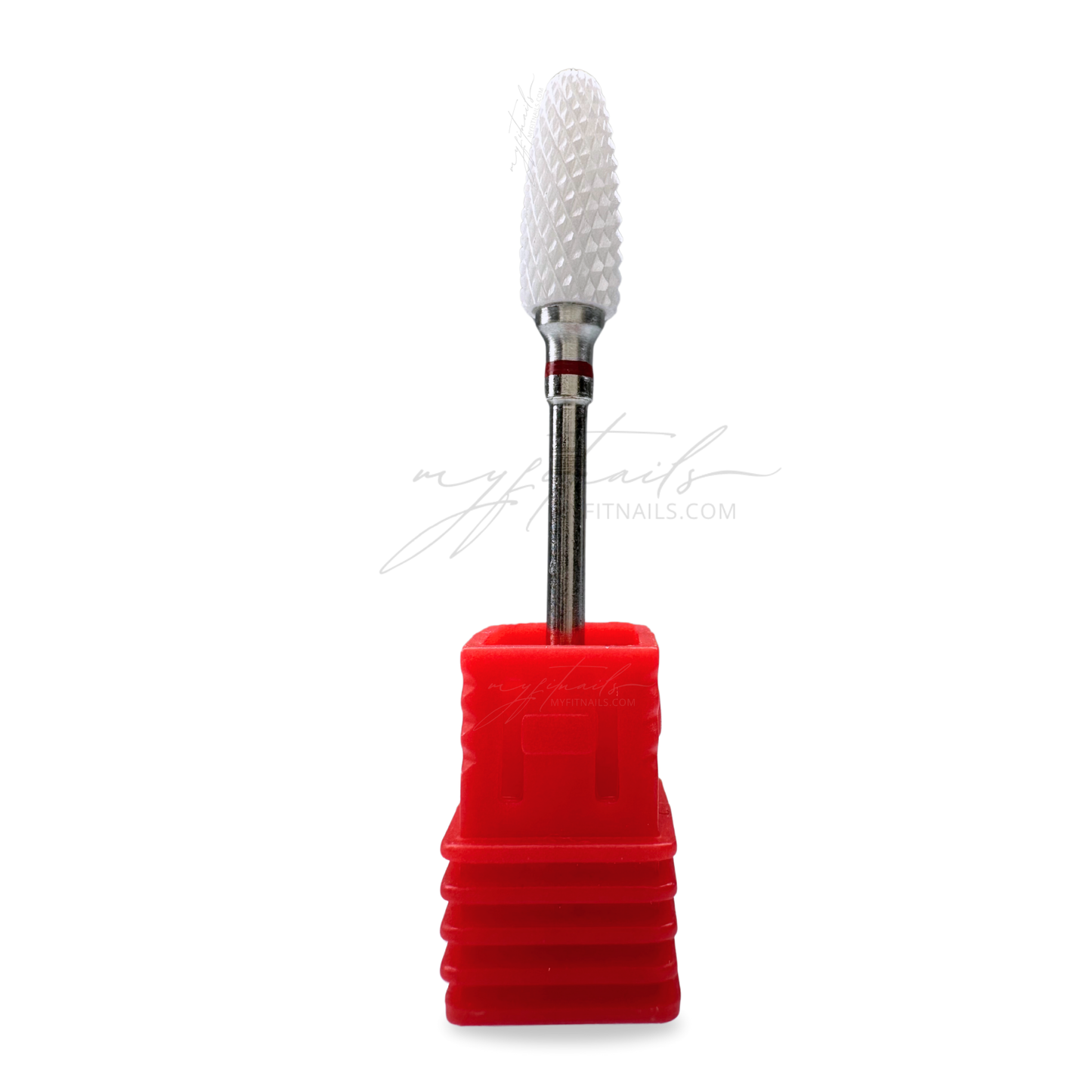 Ceramic Nail Drill Bit - Fine (Red)