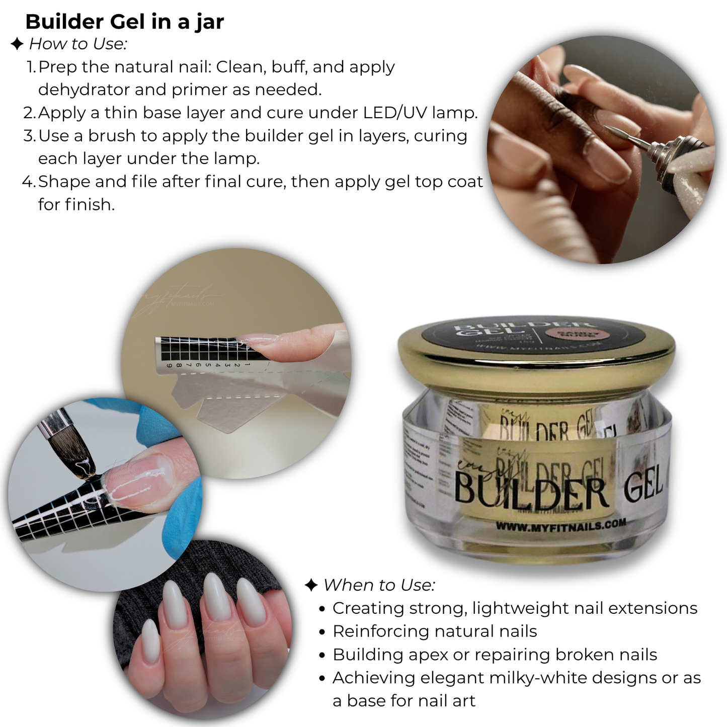 Builder Gel System - The Cool Veil - Nude Collection - 15g - New - Limited Edition