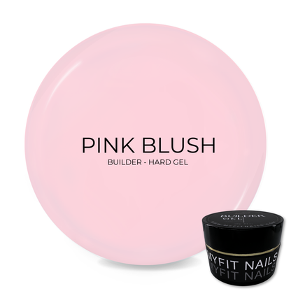Builder Gel System - Pink Blush Hard Gel - In a Pot