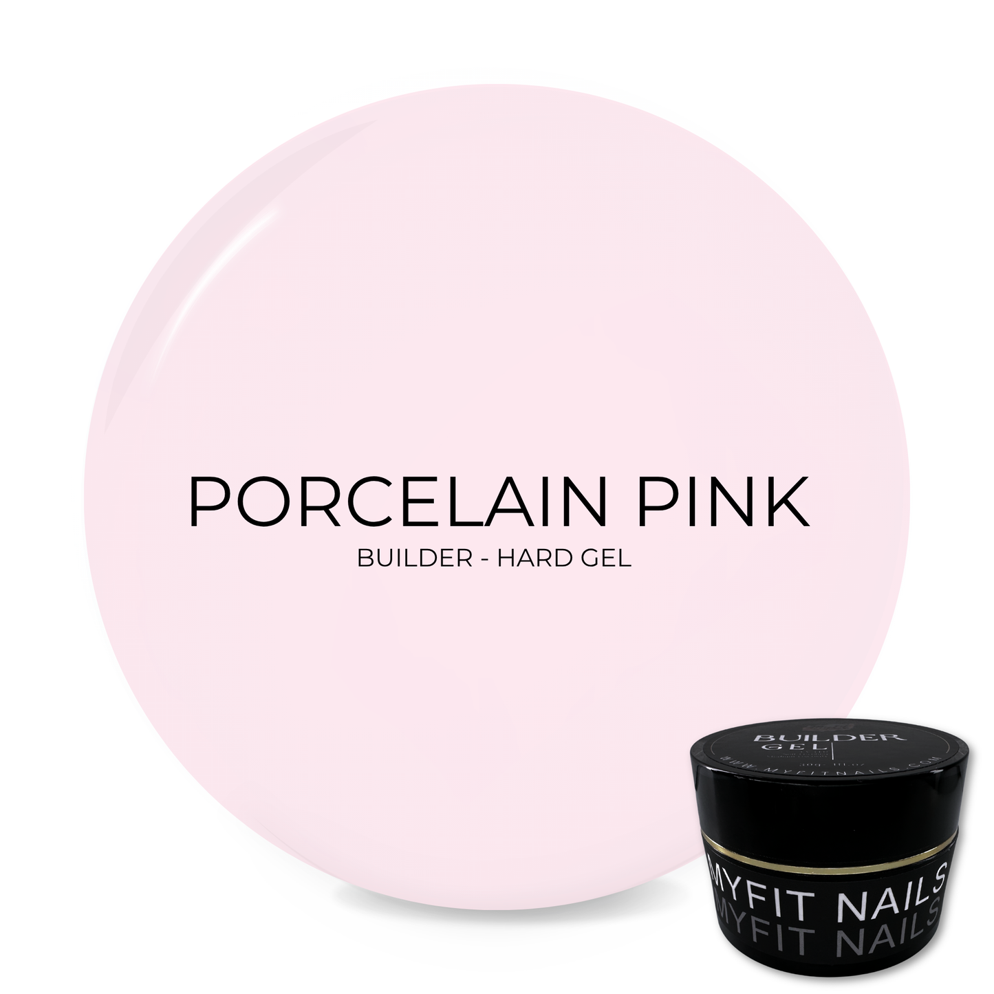Builder Gel System - Porcelain Pink