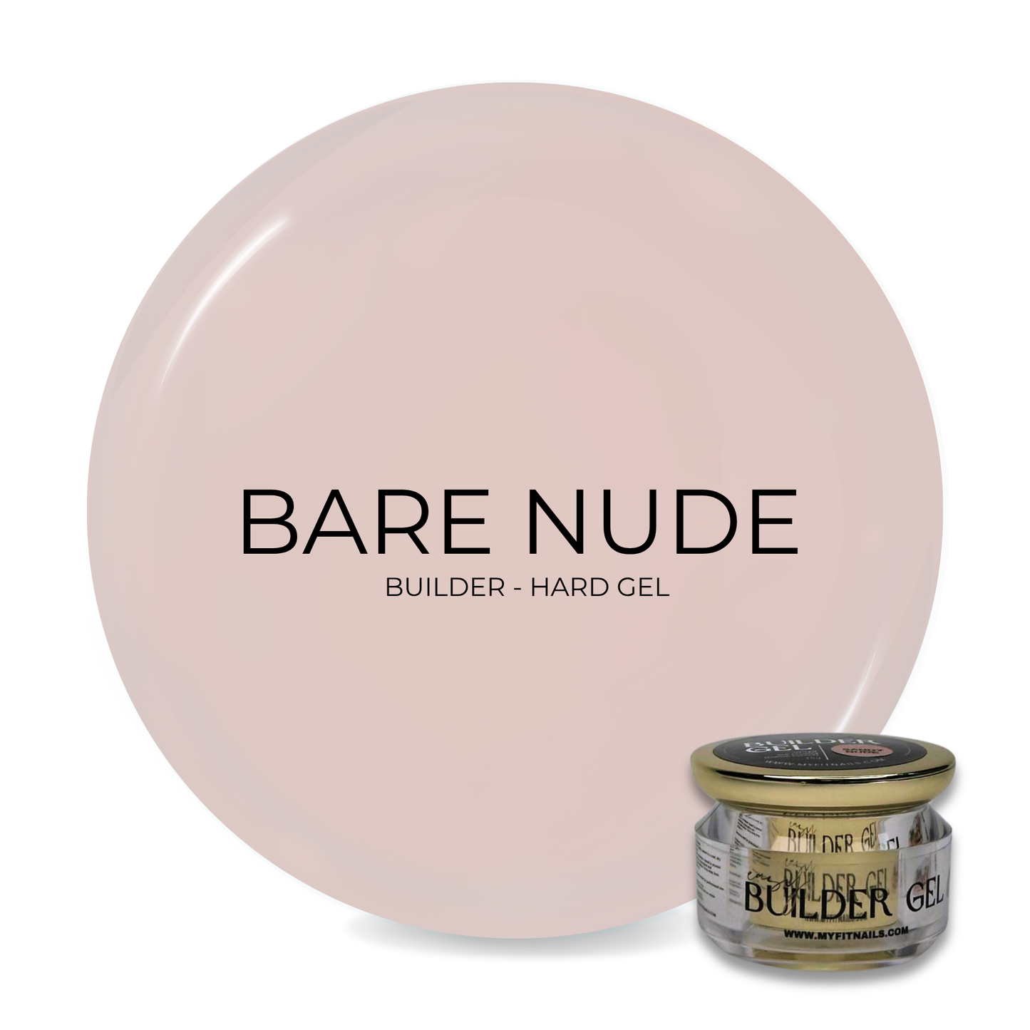 Builder Gel System - The Cool Veil - Nude Collection - 15g - New - Limited Edition