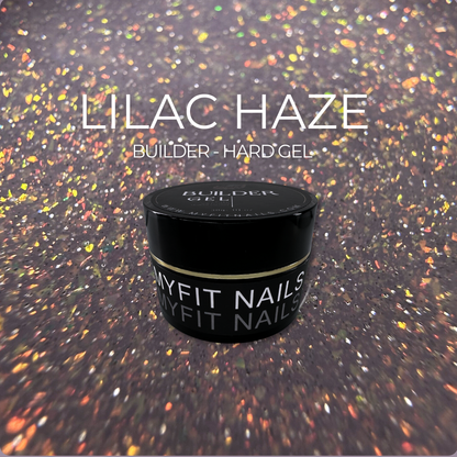 Builder Gel System - Lilac Haze Shimmer Hard Gel - 15g