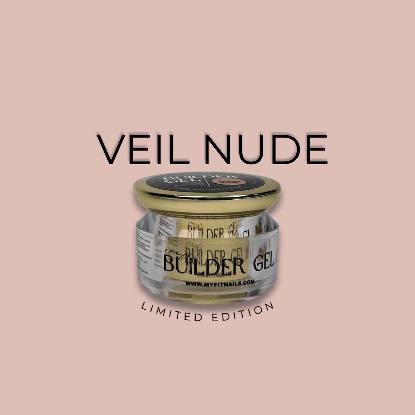 Builder Gel System - The Cool Veil - Nude Collection - 15g - New - Limited Edition