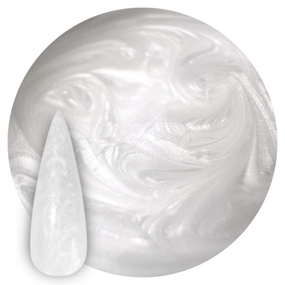Builder Gel System - White Pearl Effect - 15g