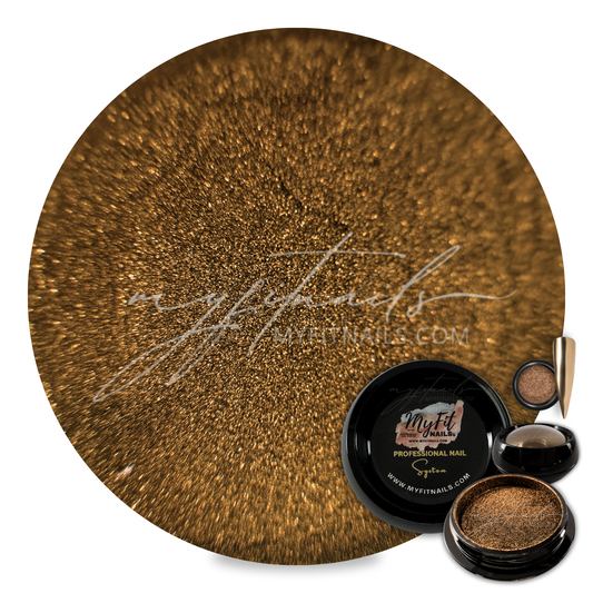 Chrome Nail Powder - Bronze #200-H