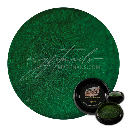 Chrome Nail Powder - Forest Green #200-F