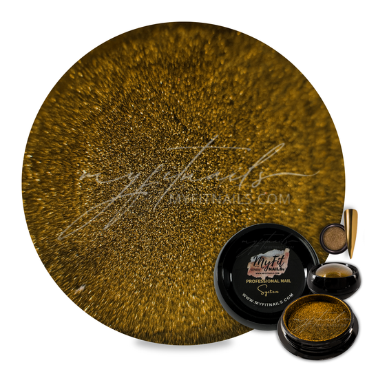 Chrome Nail Powder - Gold #200-G
