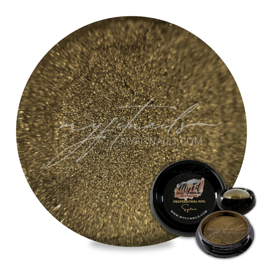 Chrome Nail Powder - Light Gold #200-M