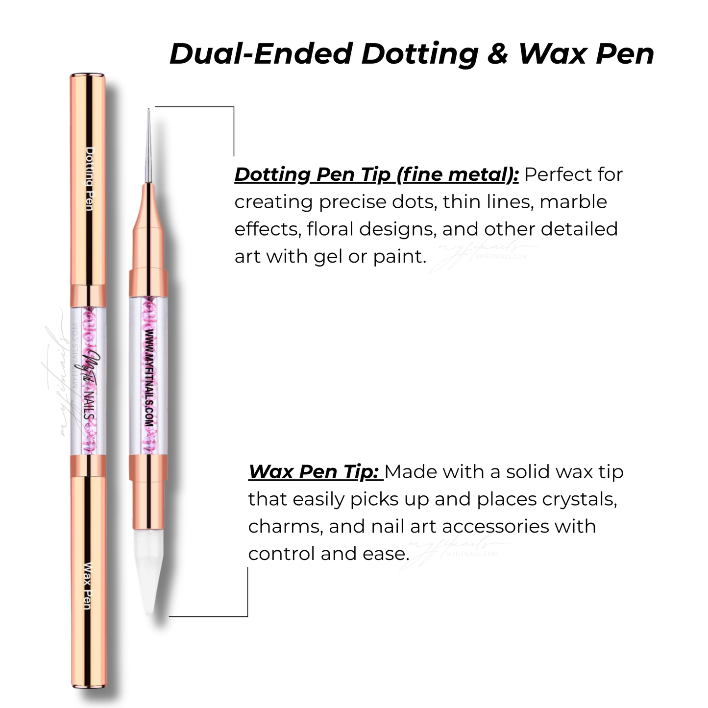 Dual-Ended Dotting & Wax Pen