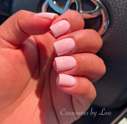 Rubber Base & Build Gel Polish - Pale Pink #3