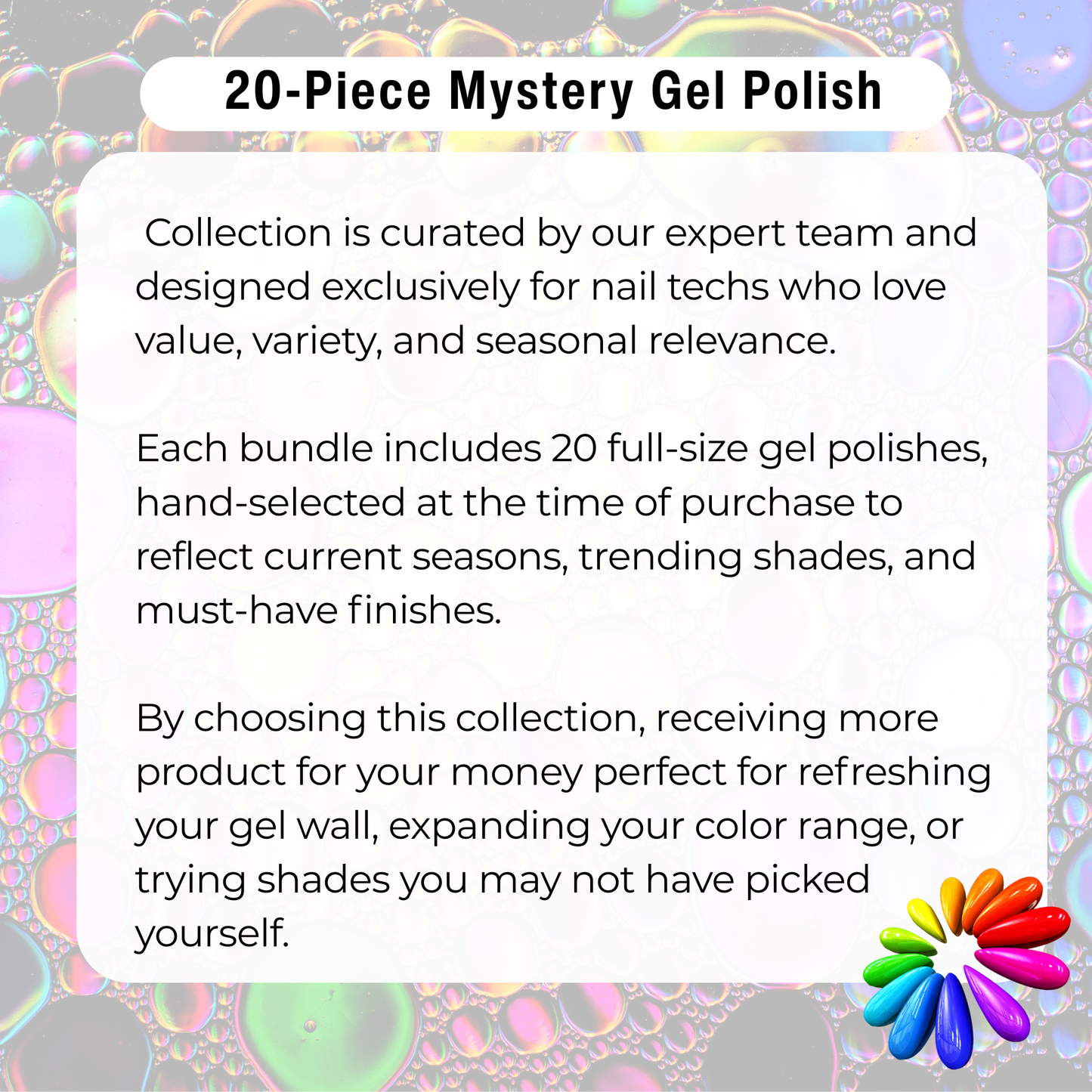 20-Piece Mystery Gel Polish Collection - Bundle Deal
