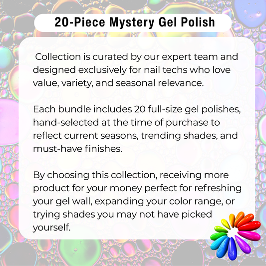 20-Piece Mystery Gel Polish Collection - Bundle Deal