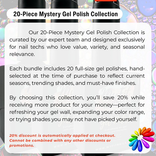 20-Piece Mystery Gel Polish Collection - Bundle Deal