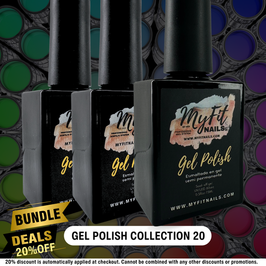 20-Piece Mystery Gel Polish Collection - Bundle Deal