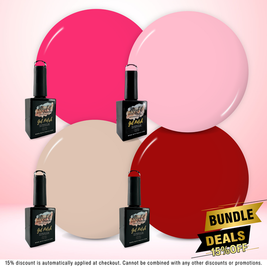 Gel Polish - Sweetie Collection - Bundle deal- #3, #16, #23, #27