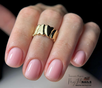 Builder Gel System - Pink Blush Hard Gel - In a Pot