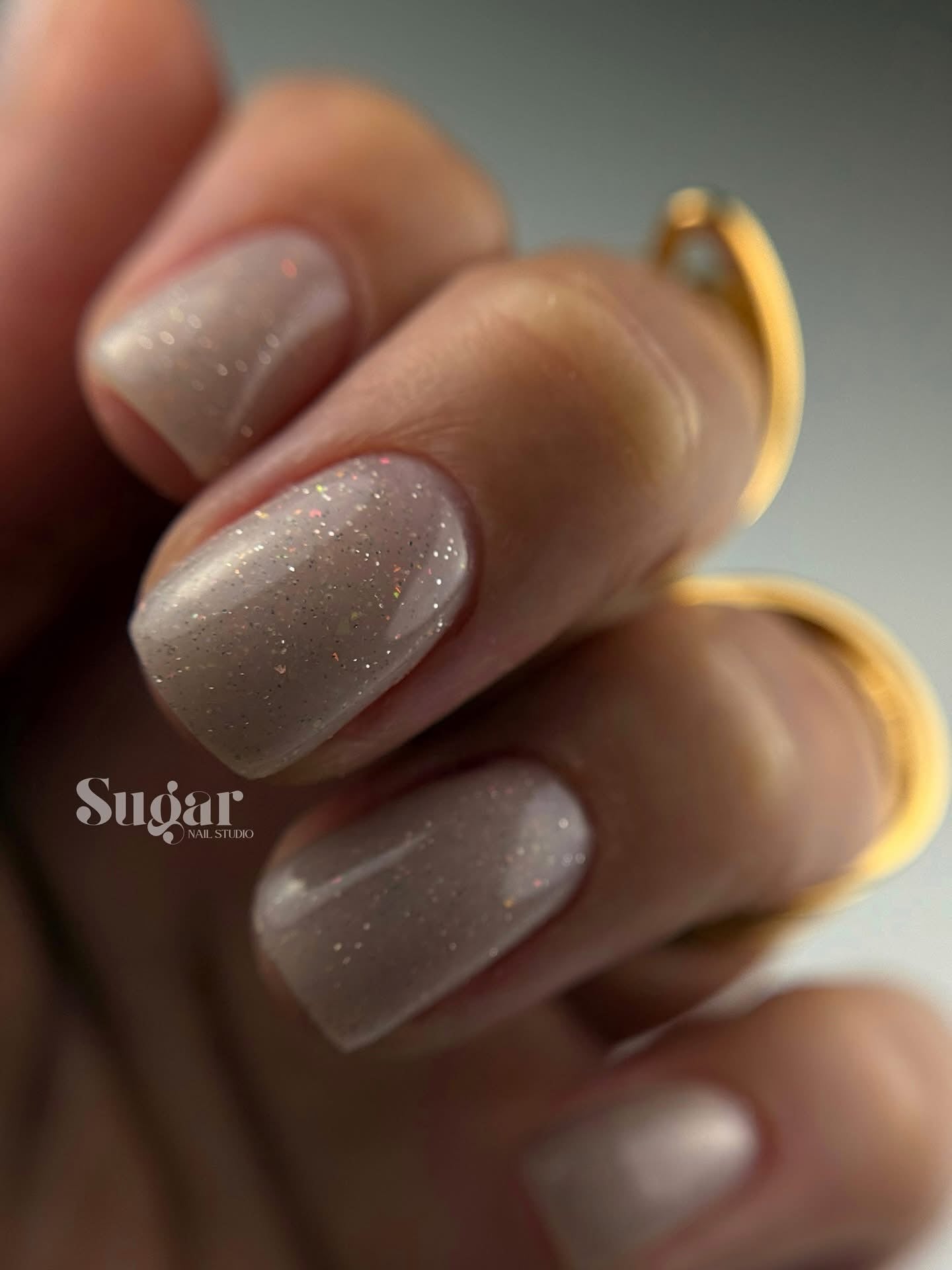 Builder Gel System - Shimmer Vintage Nude - Hard Gel - In a Pot