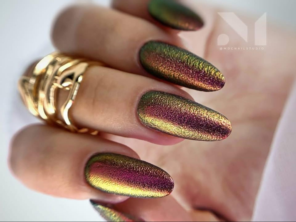 Pearl Effect Nail Powder - Chameleon #199-B (Translucent)
