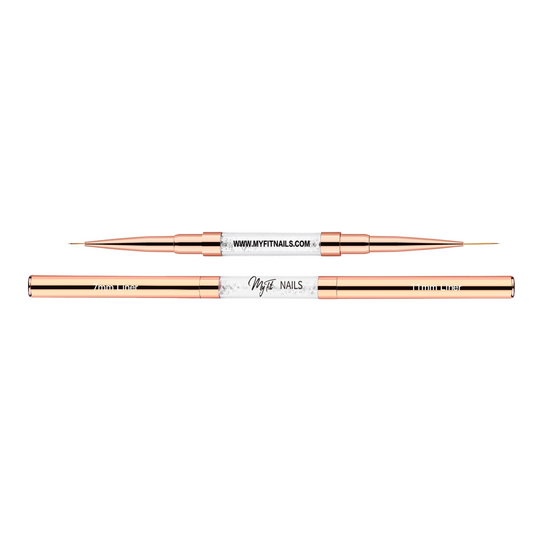 Dual-Ended Liner Nail Art Brush – 11mm + 7mm
