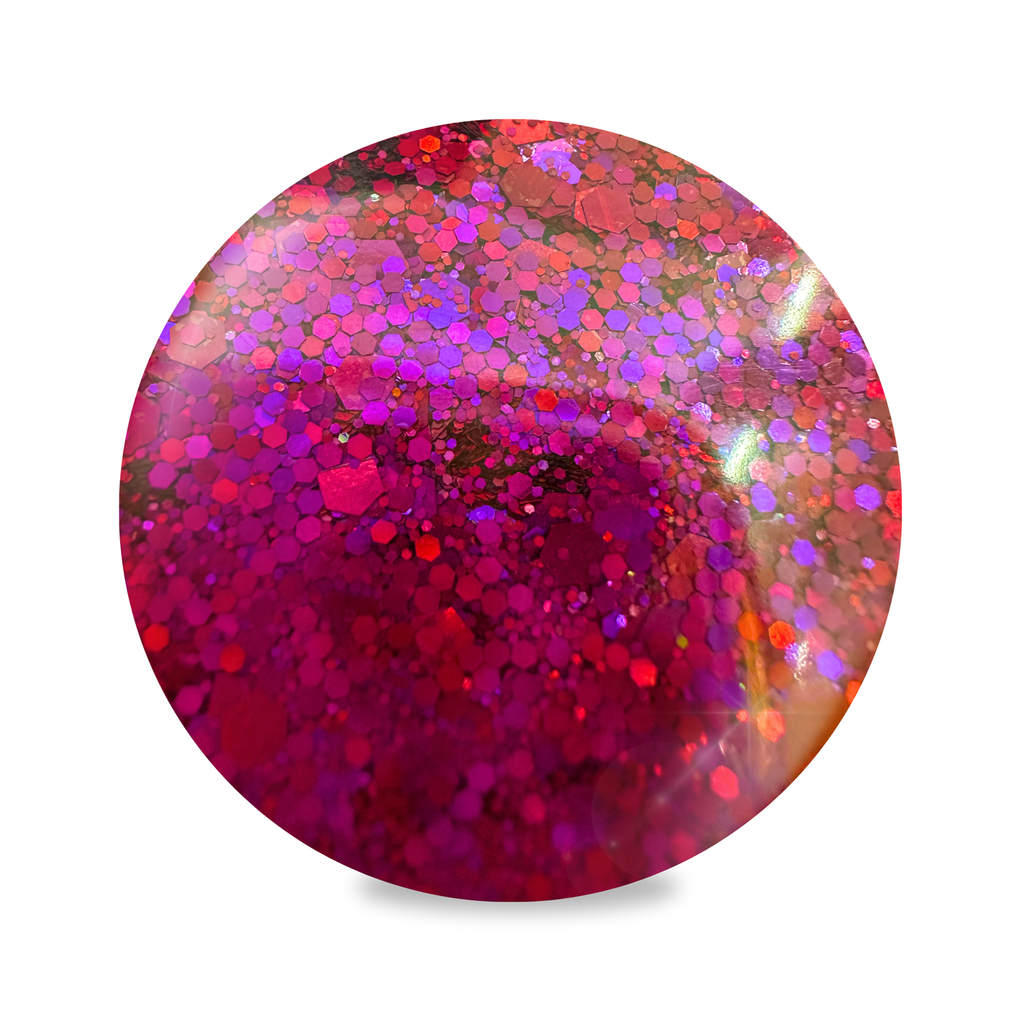 Nail Glitter - Magenta Galaxy #G22