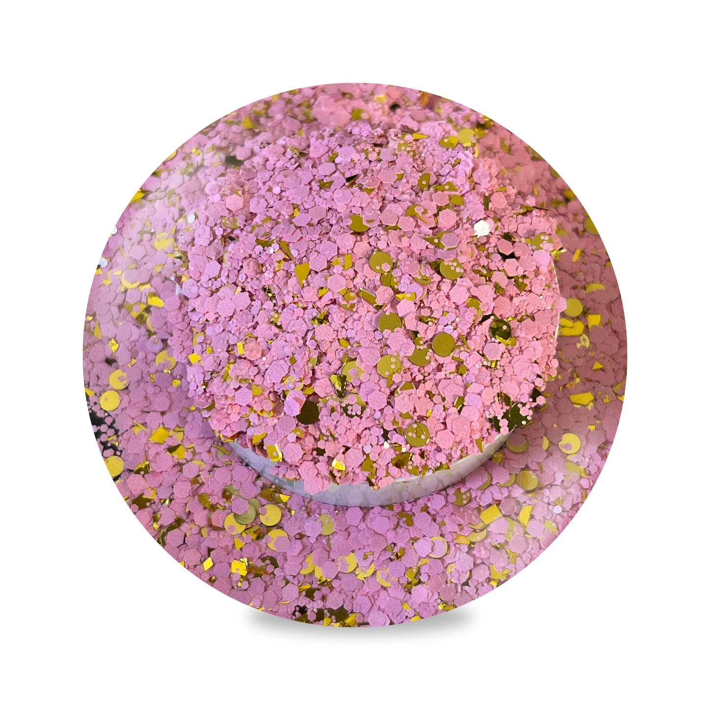 Nail Glitter - Pink Gold #G16