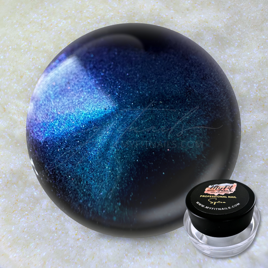 Pearl Effect Nail Powder - Blue Tone #199-A (Translucent)