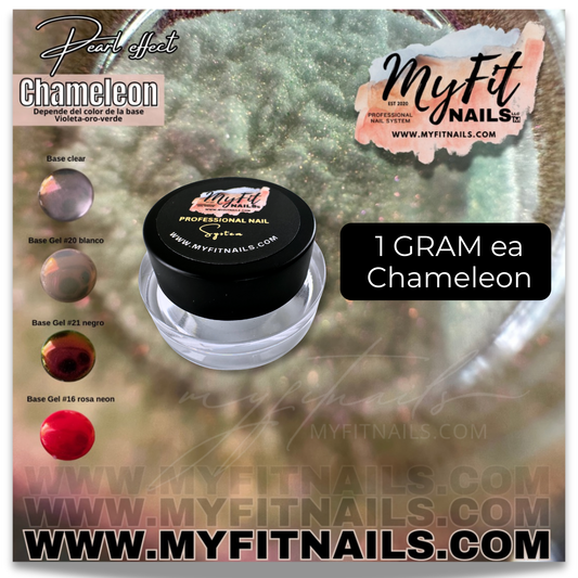 Pearl Effect Nail Powder - Chameleon #199-B (Translucent)