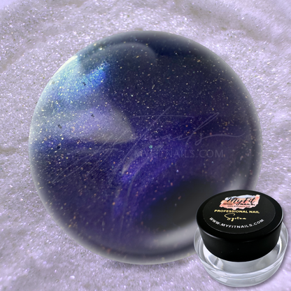 Pearl Effect Nail Powder - Violet Tone #199-C (Translucent)