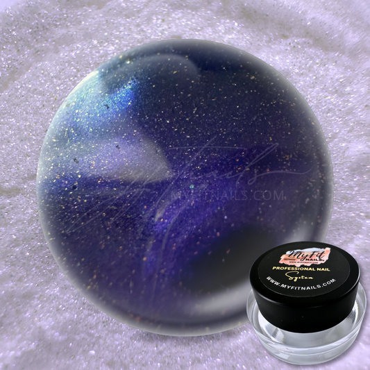 Pearl Effect Nail Powder - Violet Tone #199-C (Translucent)