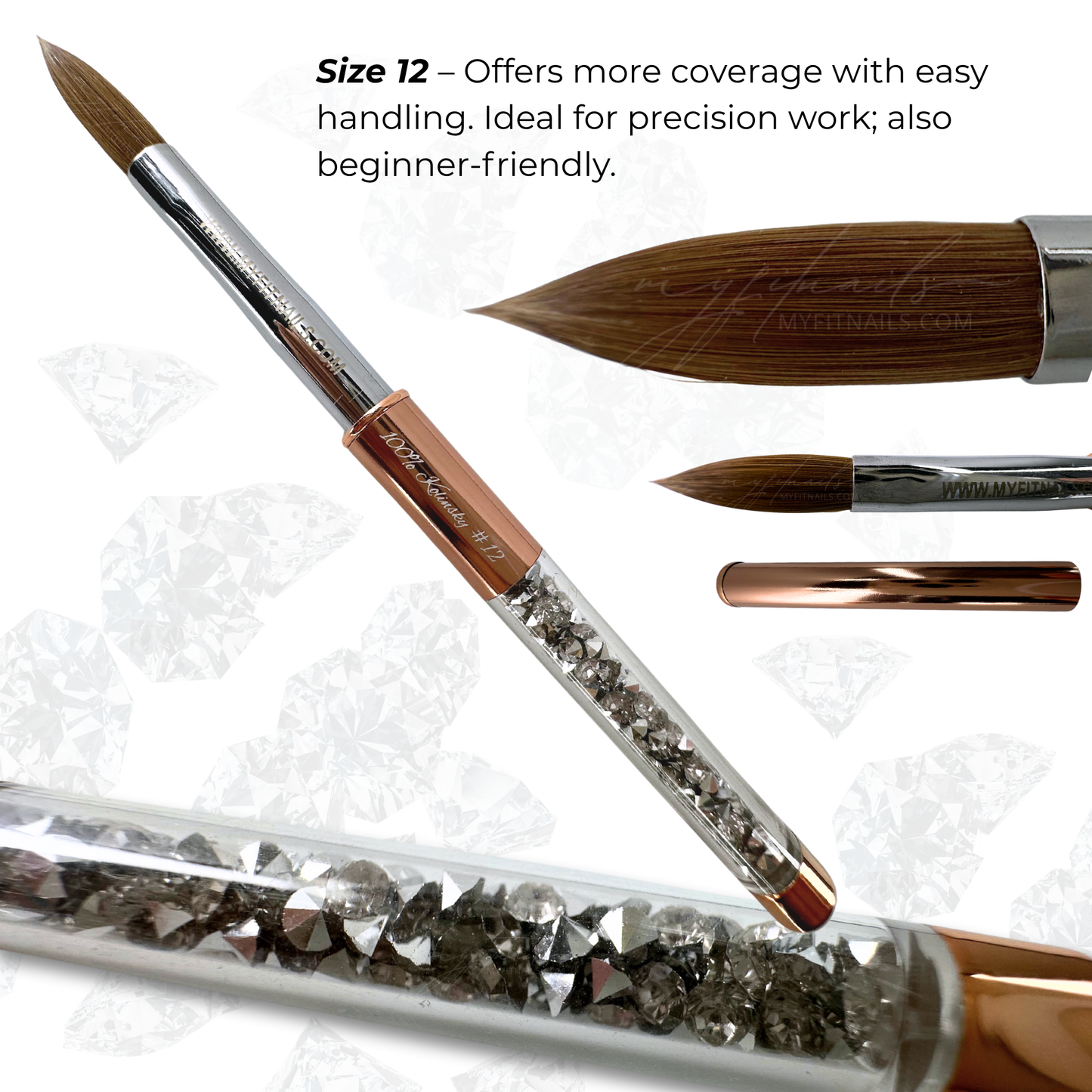 Premium - 100% Kolinksy Acrylic Brush