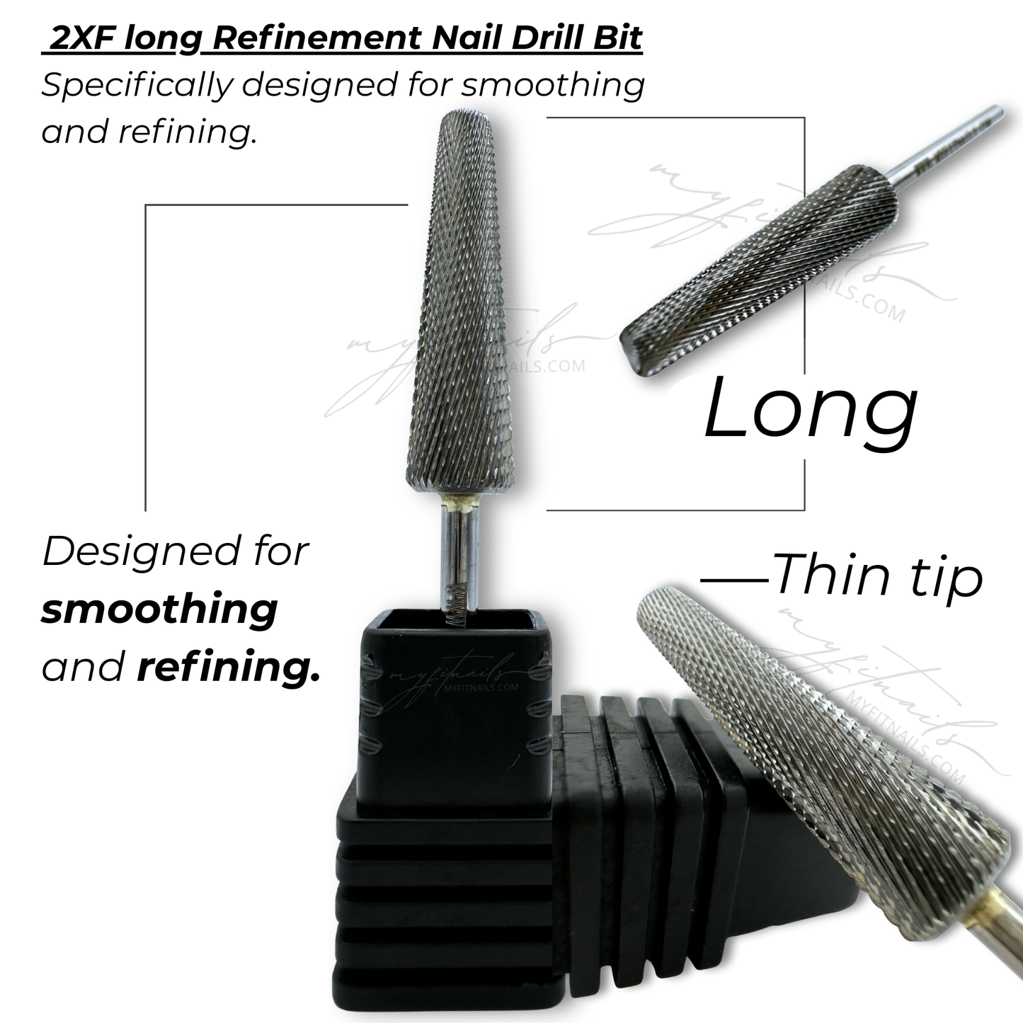 Refinement XXF Long  Nail Drill Bit