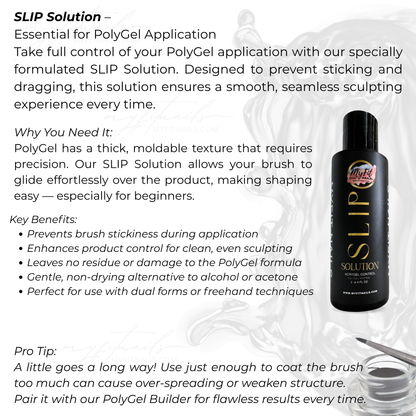 Slip Solution - PolyGel Control + Nail Cleanser