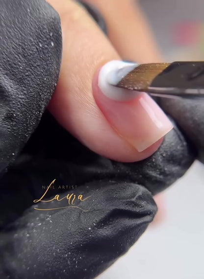 Builder Gel System - White Hard Gel - In a Pot