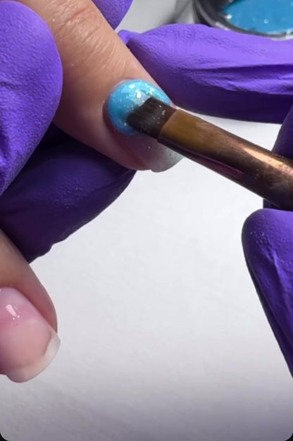 Builder Gel System - Shimmer Sky - Hard Gel - In a Pot