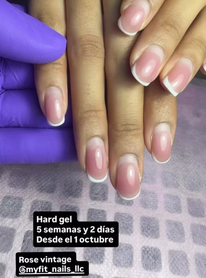 Builder Gel System - Rose Vintage - Hard Gel - In a Pot