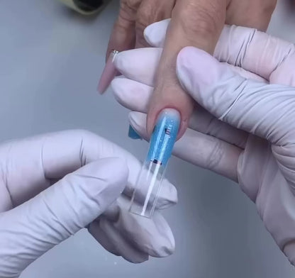 Builder Gel System - Shimmer Sky - Hard Gel - In a Pot